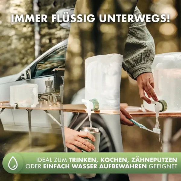 naturbummler faltbarer wasserkanister bpa-frei 4er set kaufen