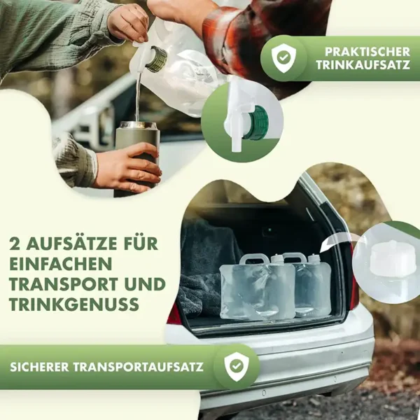 naturbummler faltbarer wasserkanister bpa-frei 4er set kaufen