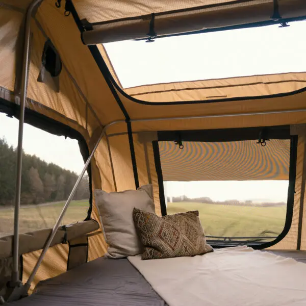 innenansicht klappdachzelt tillhall short