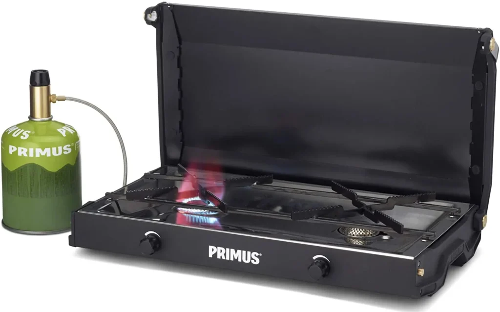 Primus Gaskocher 2-flammig camping outdoorküche kochen unterwegs primus gaskartusche