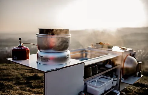 Camping Kühenbox BockX outdoor zubehör kochen unterwegs