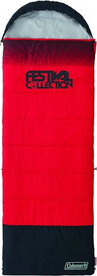 Coleman Festival Blanket Sleeping Bag, Autumn, Winter, Camping, Single/Double, XXL, Extra Long, Suitable for Outdoor and Indoor Use