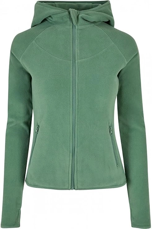 Outdoor Kleidung Fleece-Jacke Damen grün