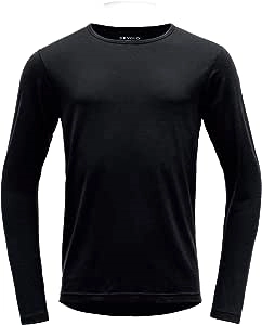 Funktionsbekleidung Langarmshirt schwarz Herren von Devold