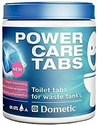 2-er Pack Dometic Power-Care Tabs fürs Camping-WC: Hochwirksamer Sanitär-Reiniger für ihre Chemie-Toilette