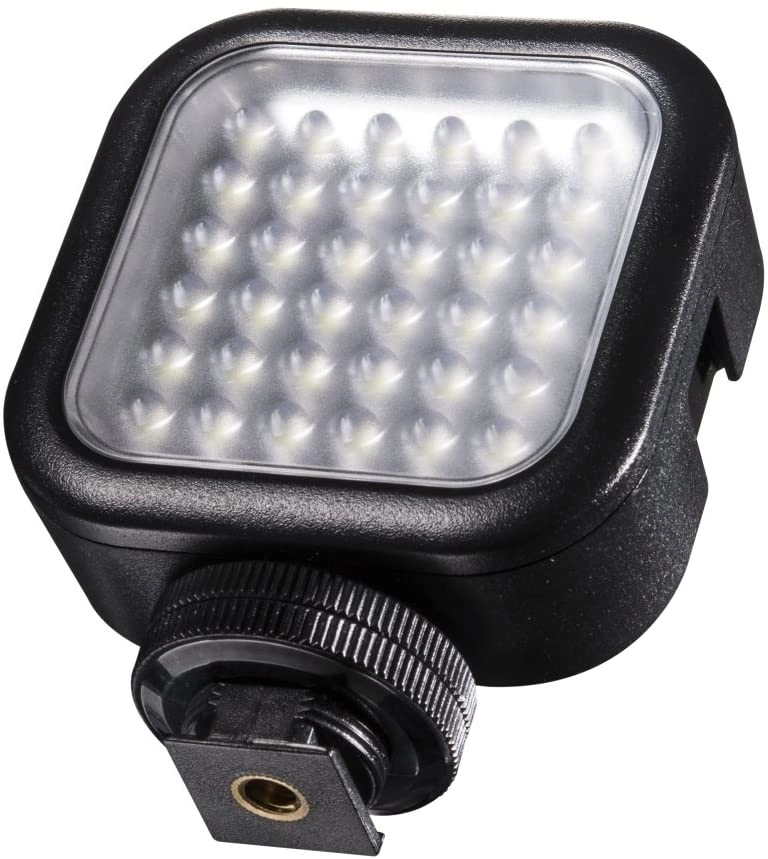 Walimex Pro LED36 LED-Videoleuchte (Dimmbar) für Aktion Kamera, Camcorder und DSLR Kamera