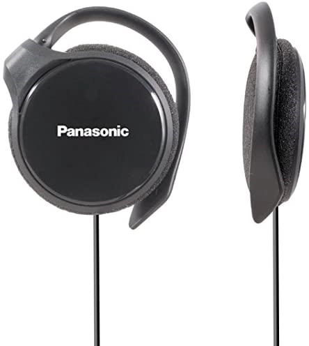 Panasonic RP-HS46-K Clip In-Ear-Kopfhörer - Besonders flach, leicht und angenehm zu tragen, schwarz