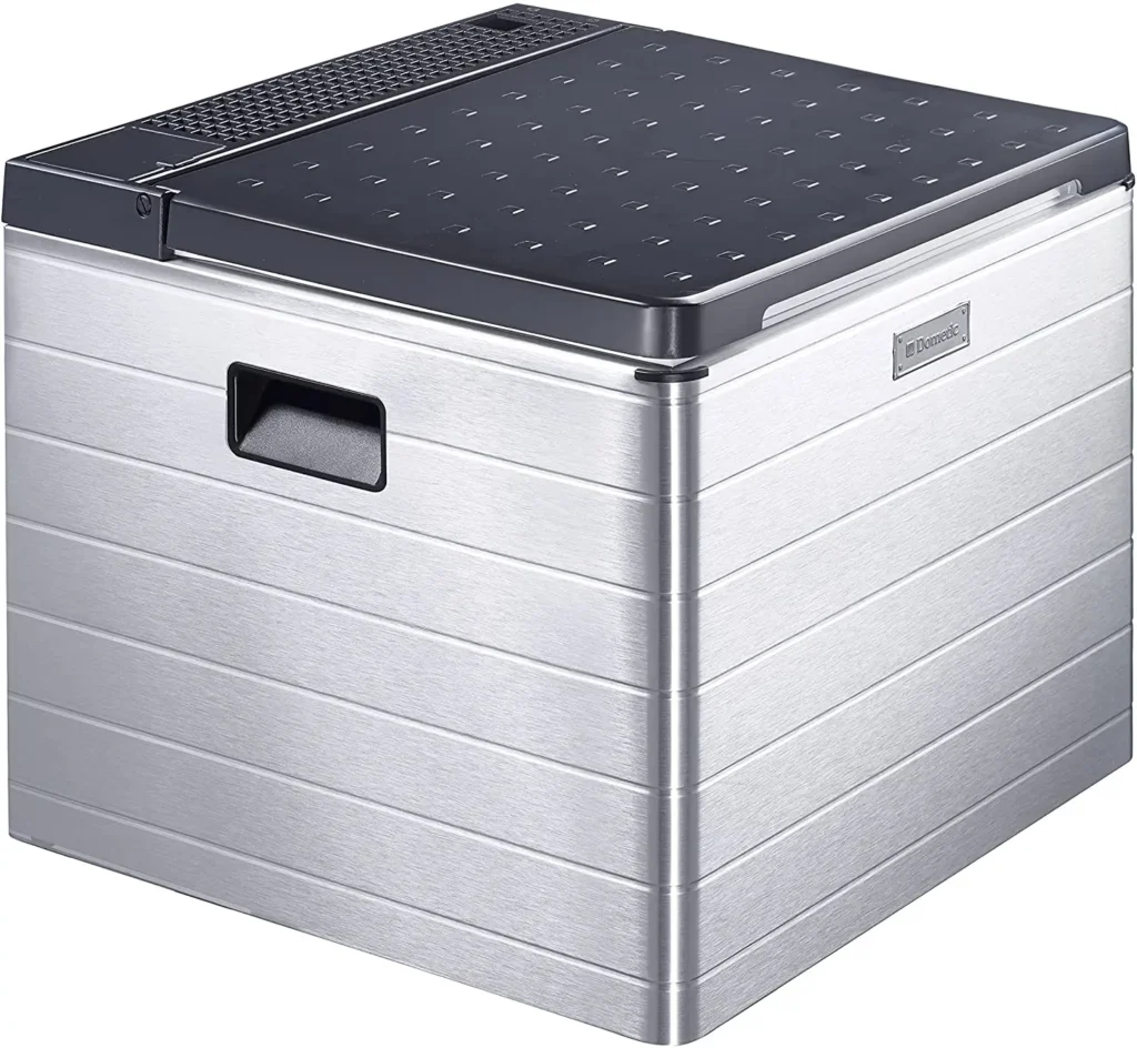 DOMETIC ACX3 40G - tragbare Absorber-Kühlbox, 41 Liter, lautloser Betrieb mit 12 V, 230 V und Gaskartusche