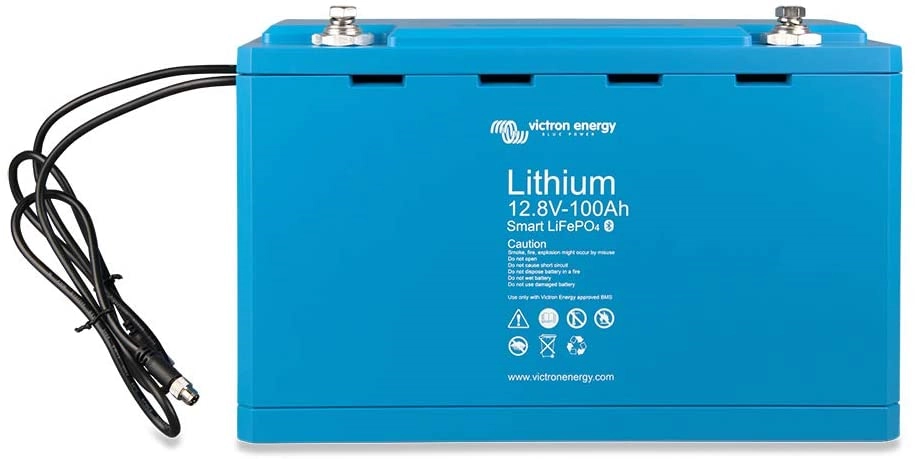 Lithium-Eisenphosphat-Batterie 12,8V/100Ah SMART mit Bluetooth