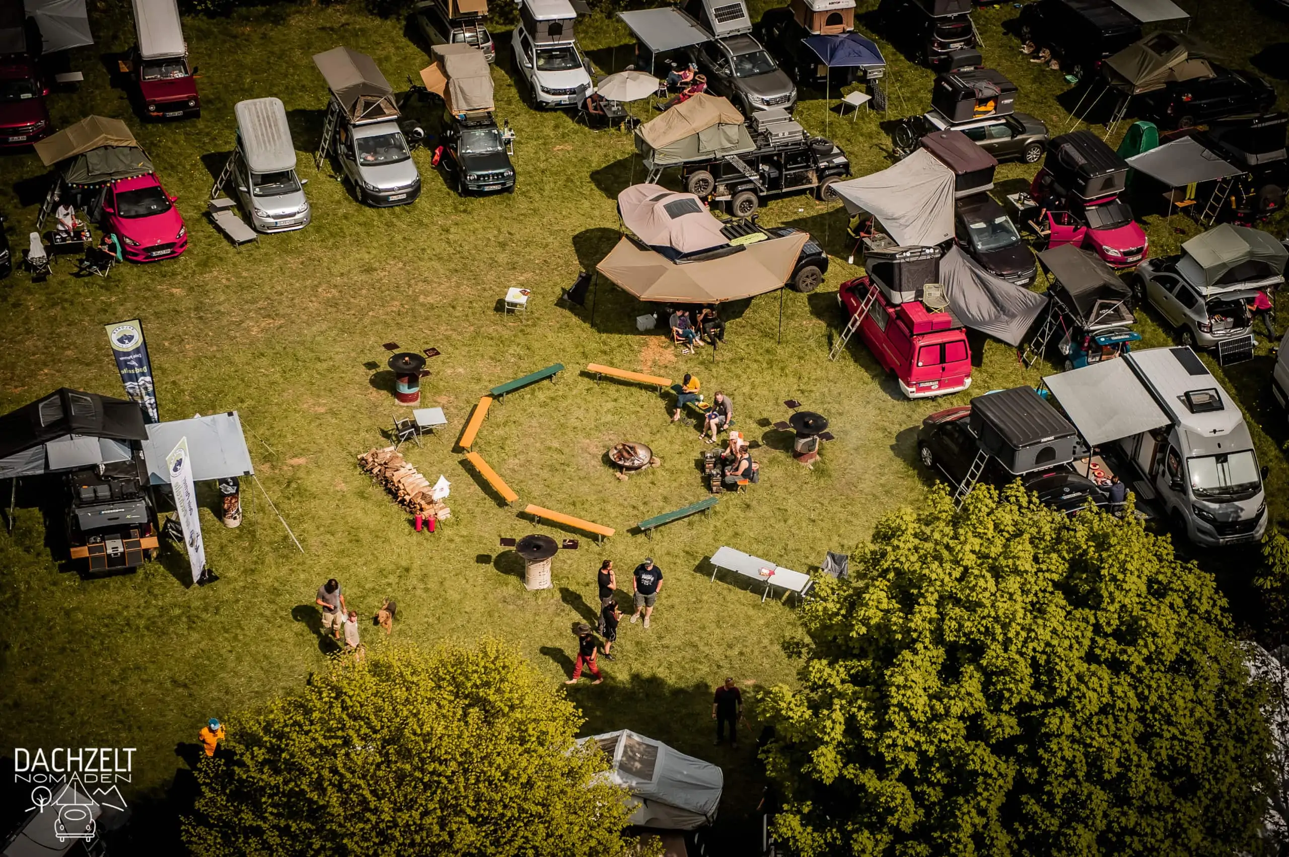 DACHZELT POPUP ALPENROD 2022