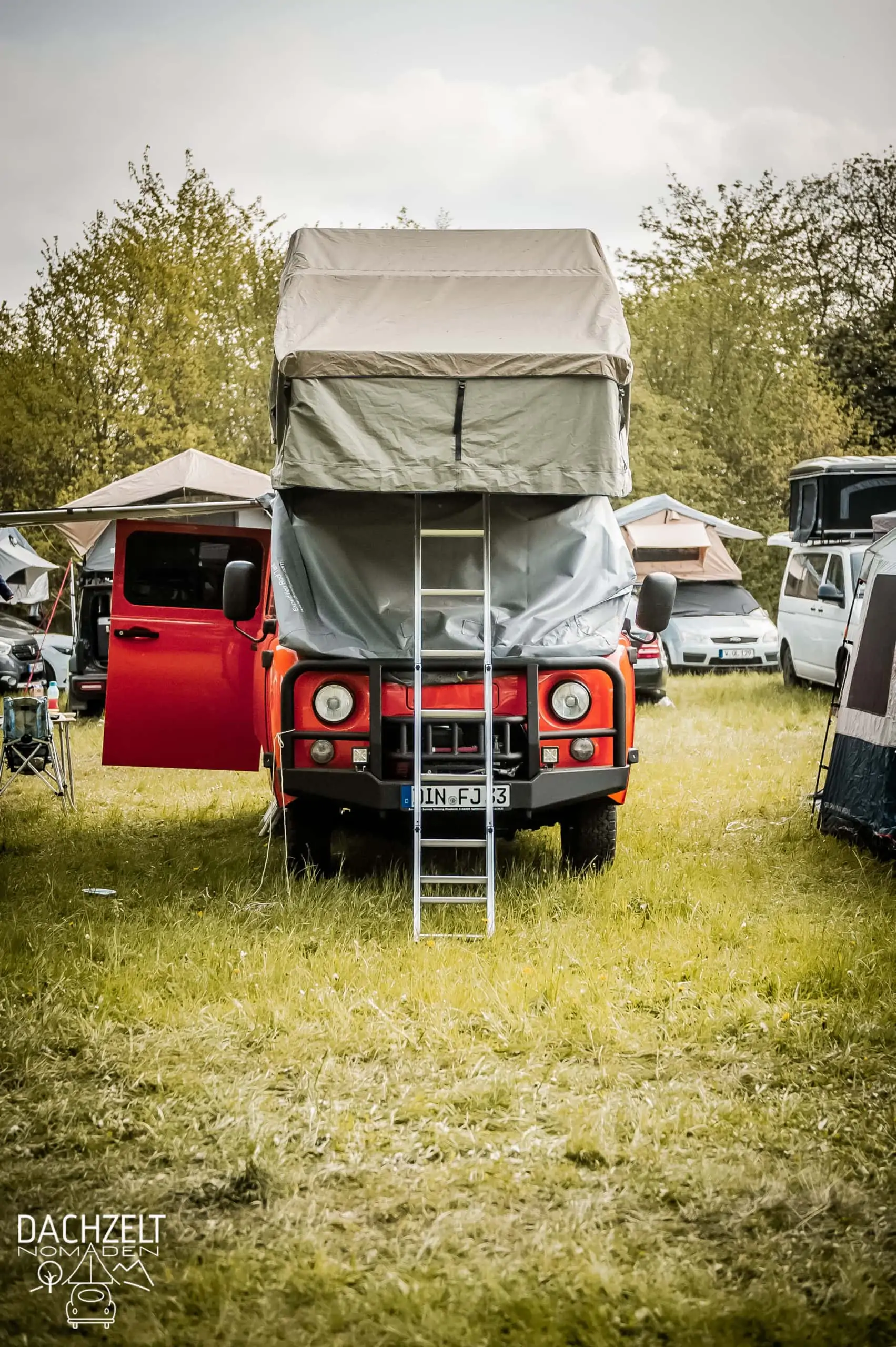 DACHZELT POPUP ALPENROD 2022