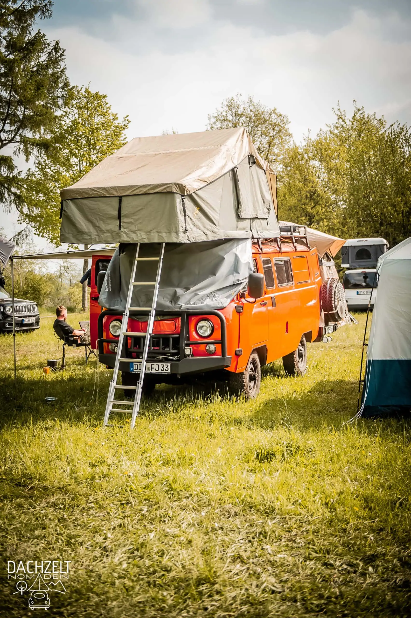 DACHZELT POPUP ALPENROD 2022