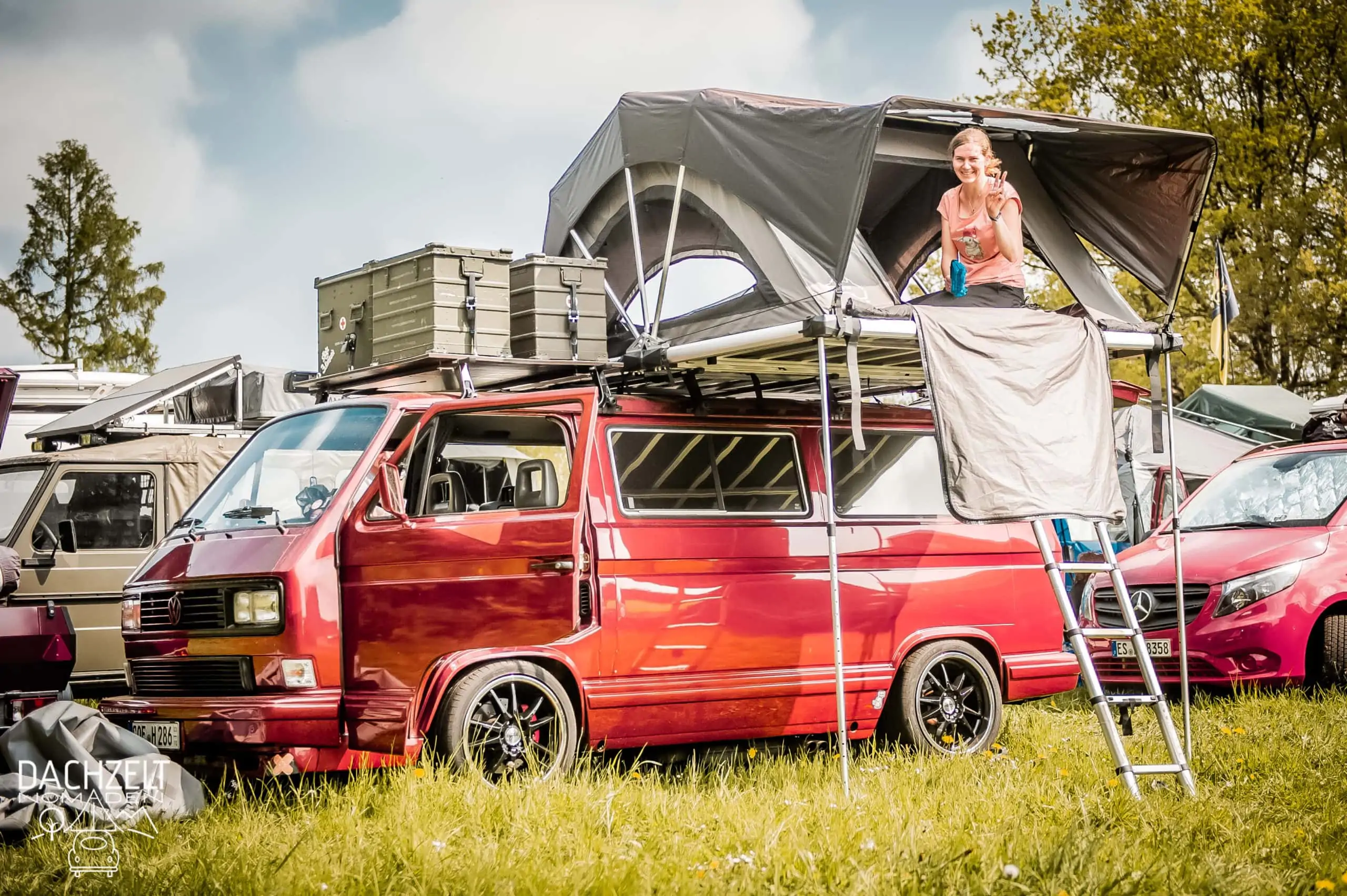 DACHZELT POPUP ALPENROD 2022