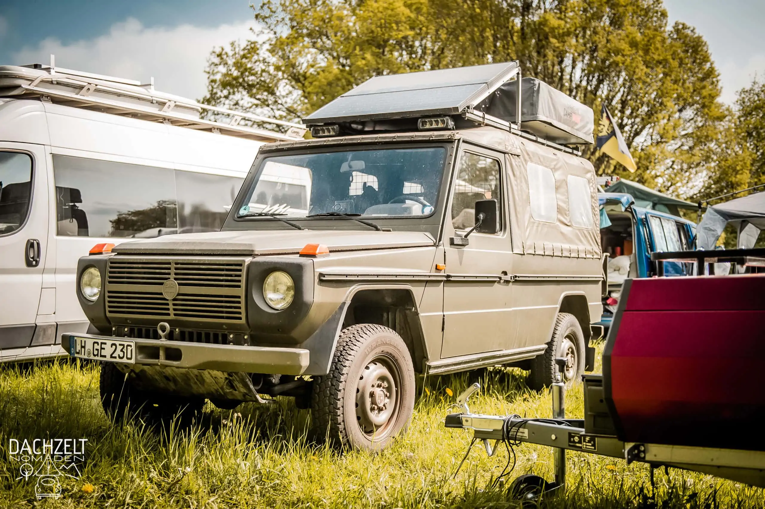 DACHZELT POPUP ALPENROD 2022