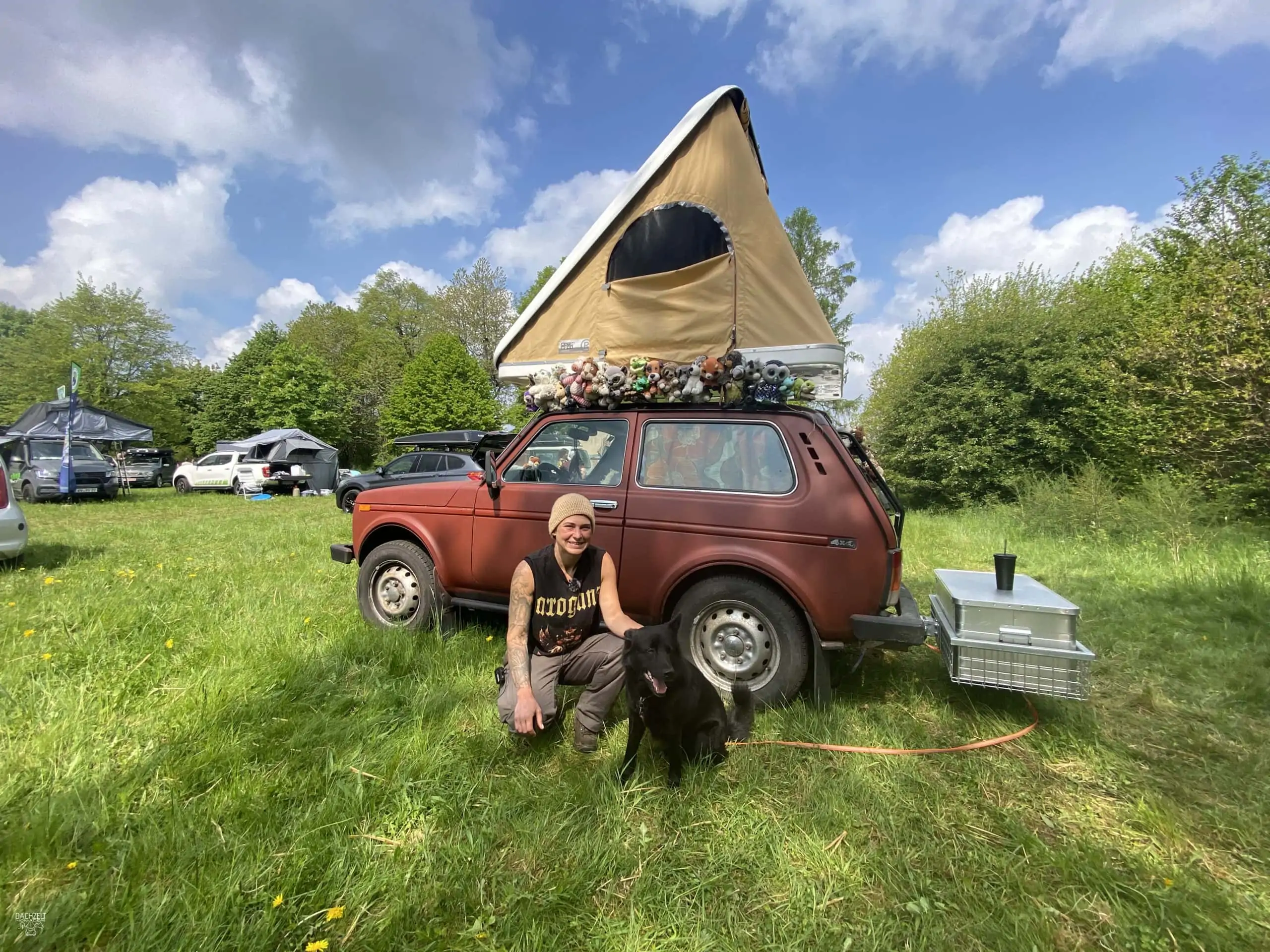 DACHZELT POPUP ALPENROD 2022