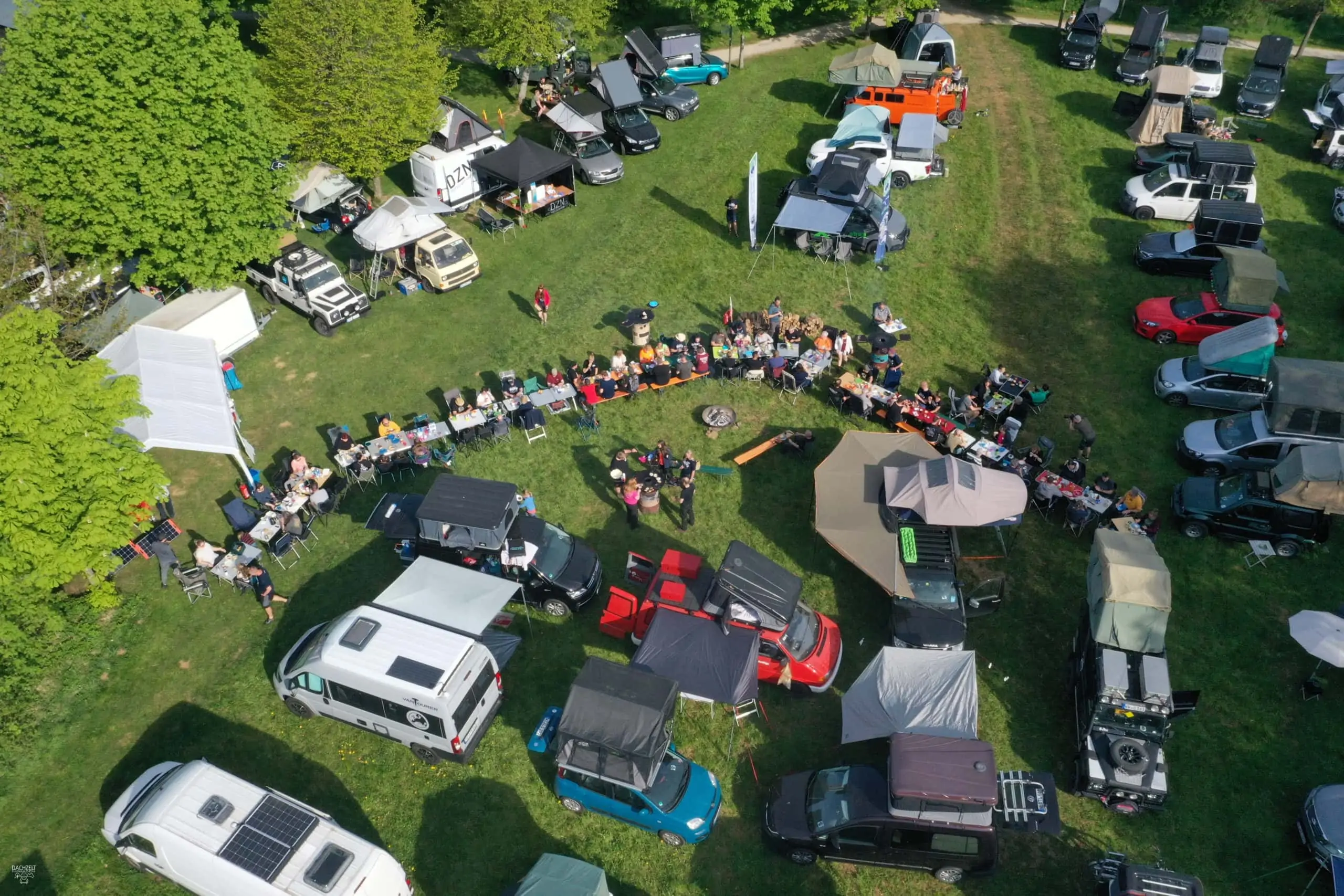 DACHZELT POPUP ALPENROD 2022