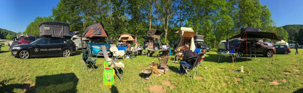 DACHZELT CAMP Frankenroda 2018