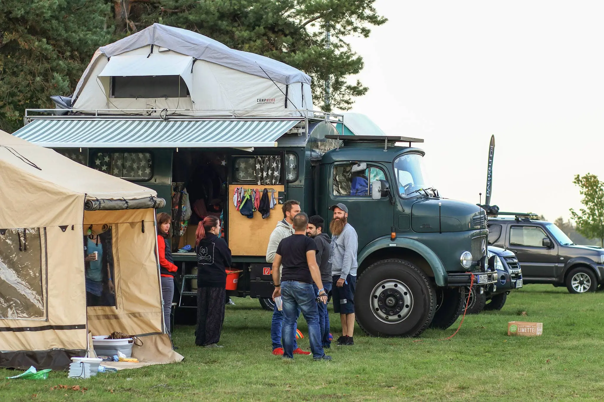DACHZELT CAMP Altmühltal 2018