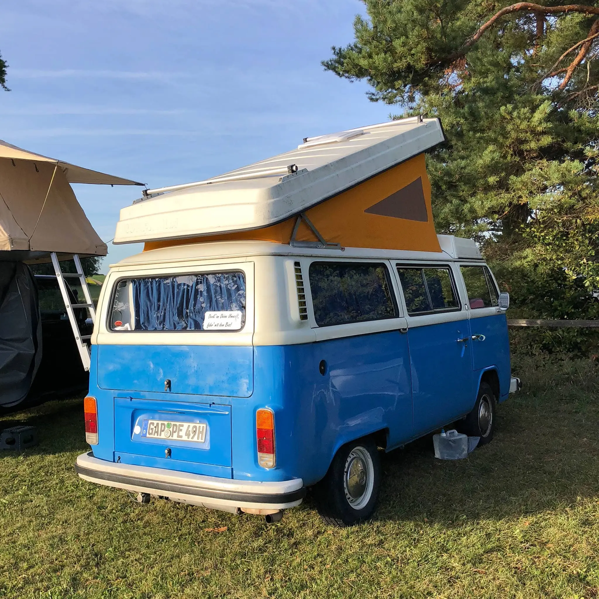 DACHZELT CAMP Altmühltal 2018