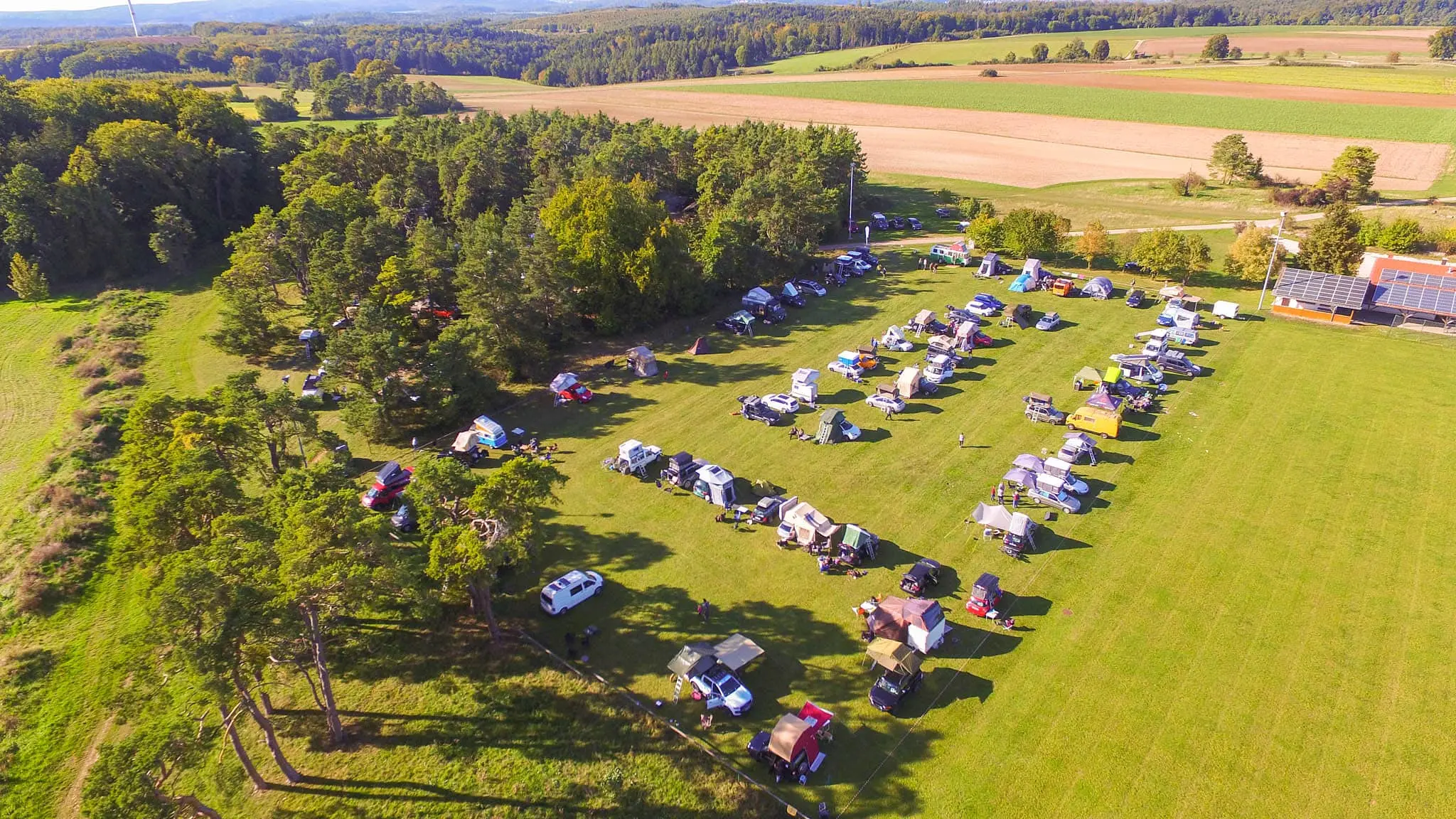 DACHZELT CAMP Altmühltal 2018