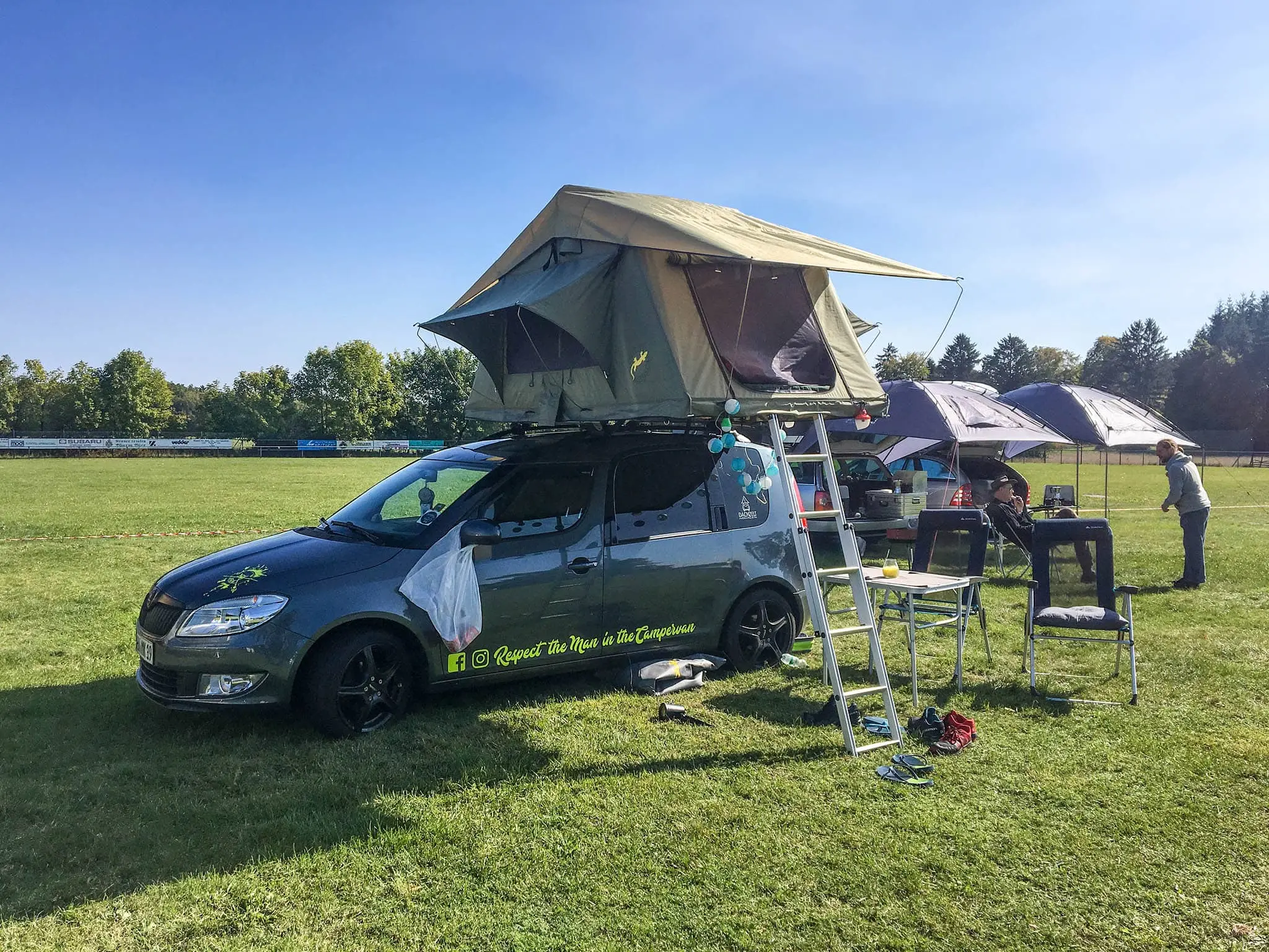 DACHZELT CAMP Altmühltal 2018