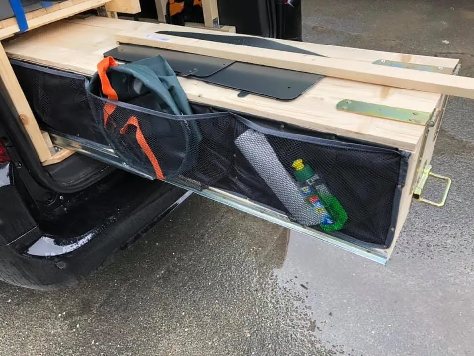 auszug kofferraum ausbau dachzelt auto