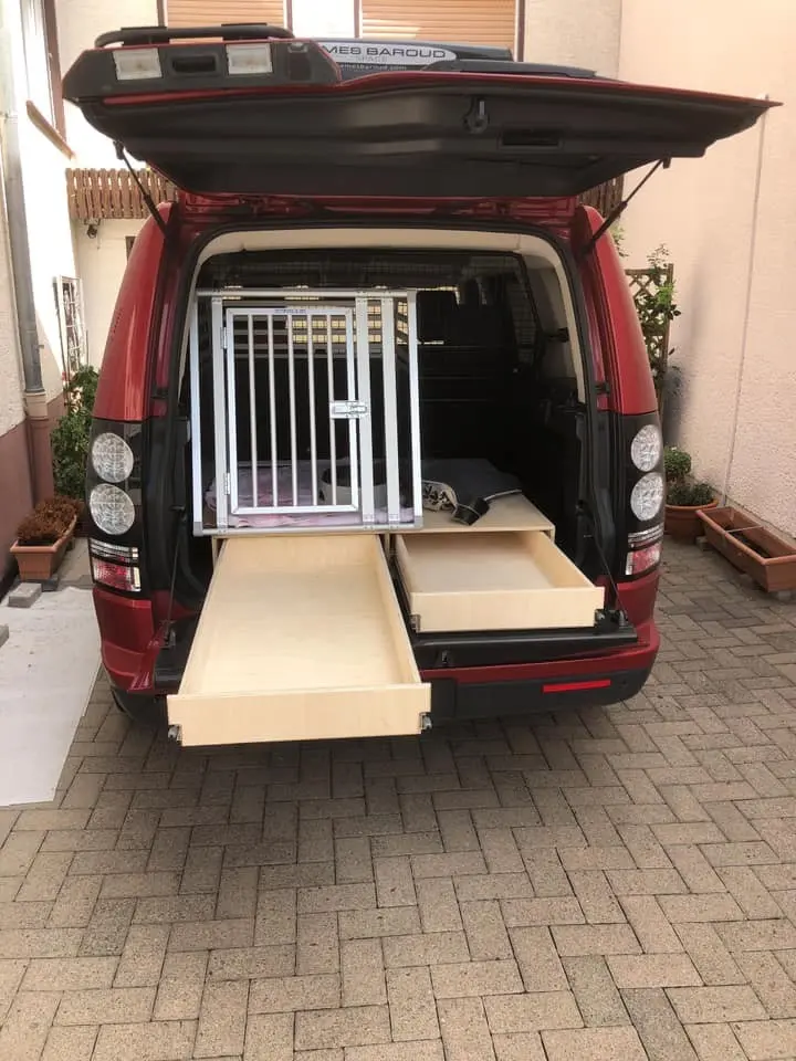 hundebox und auszug koffferraum