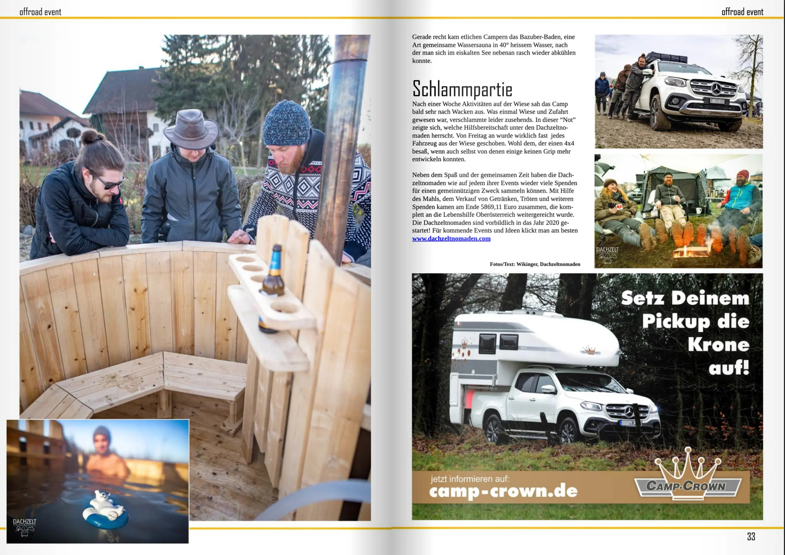 DACHZELT SILVESTER CAMP 2019/ 2020