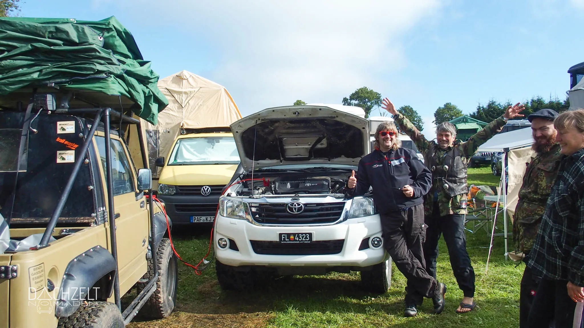 Das erste Dachzeltnomaden-Treffen der Welt 2017