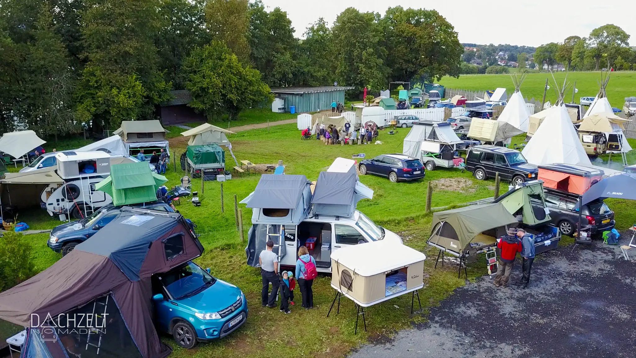 Das erste Dachzeltnomaden-Treffen der Welt 2017