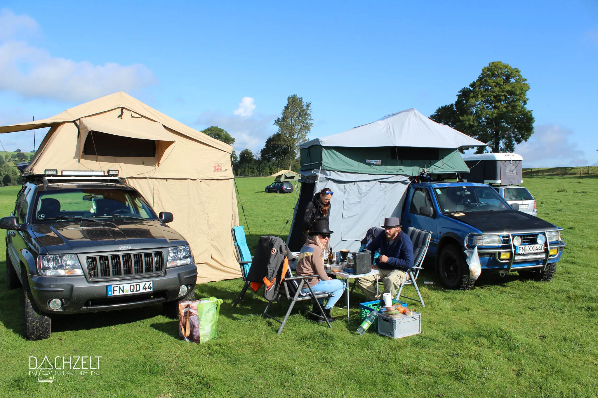 Das erste Dachzeltnomaden-Treffen der Welt 2017