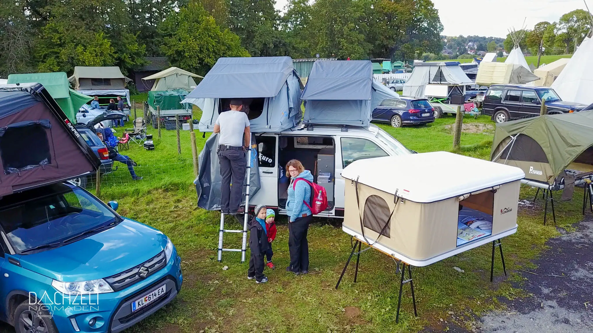 Das erste Dachzeltnomaden-Treffen der Welt 2017