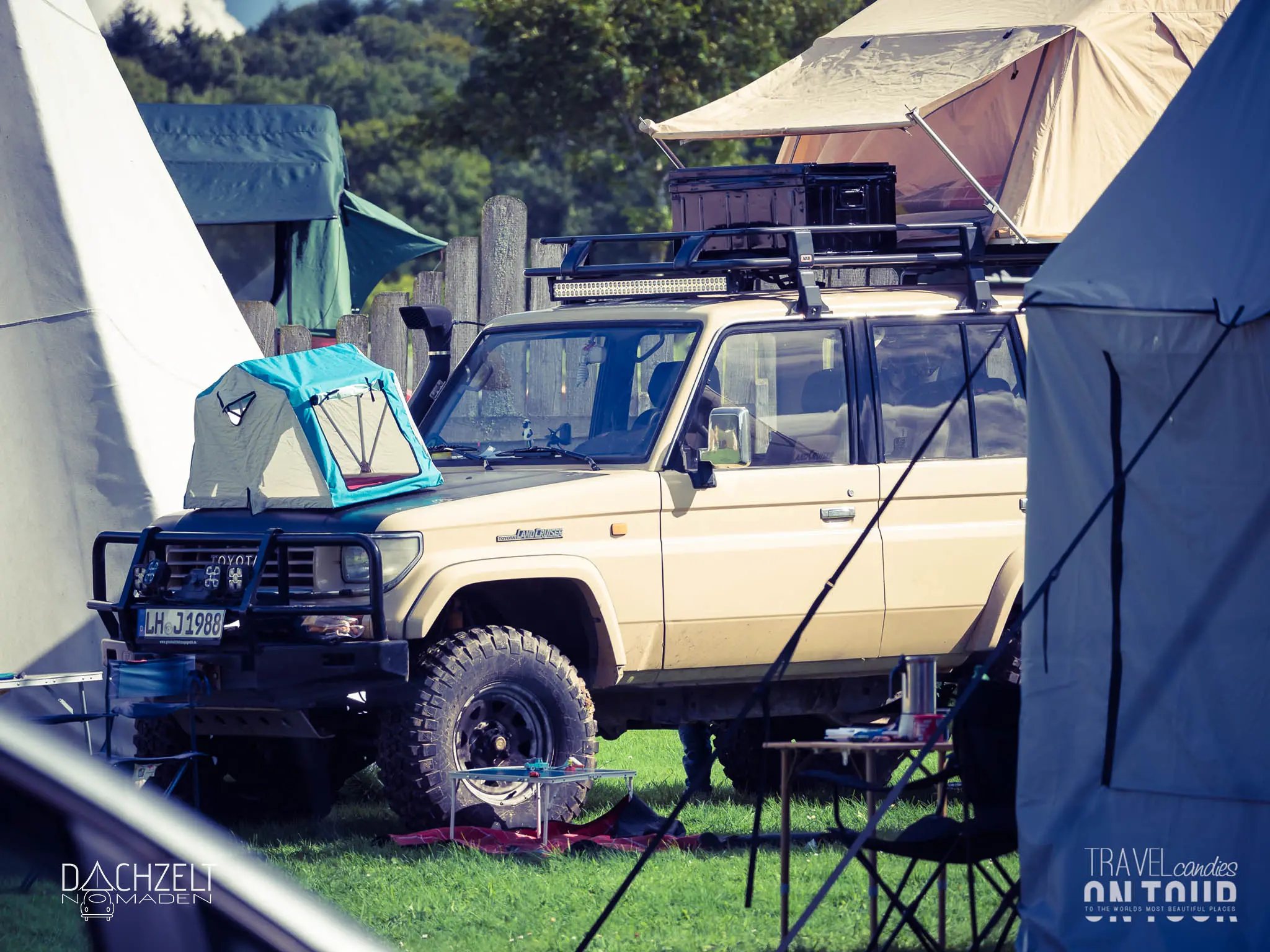 Das erste Dachzeltnomaden-Treffen der Welt 2017