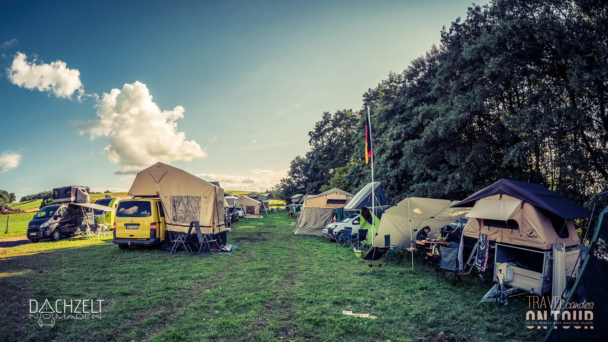 Das erste Dachzeltnomaden-Treffen der Welt 2017