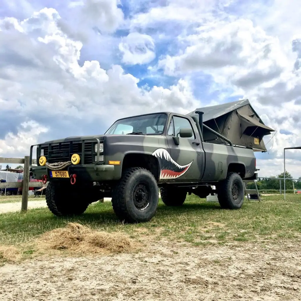 Dachzelt Auto Setup Inspirationen