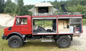 Norberts Unimog mit Gordigear Plus 140