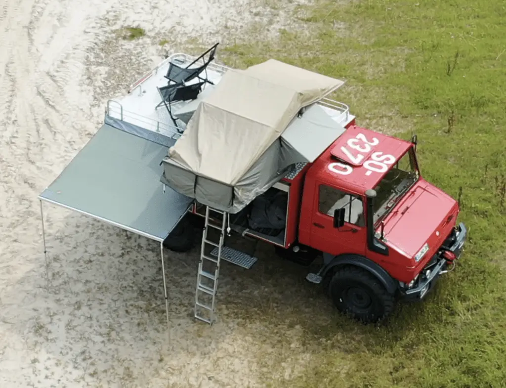 Norberts Unimog mit Gordigear Plus 140