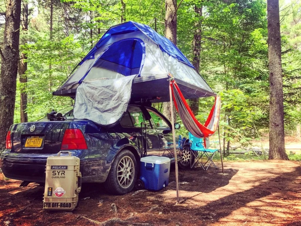 Dachzelt Auto Setup Inspirationen