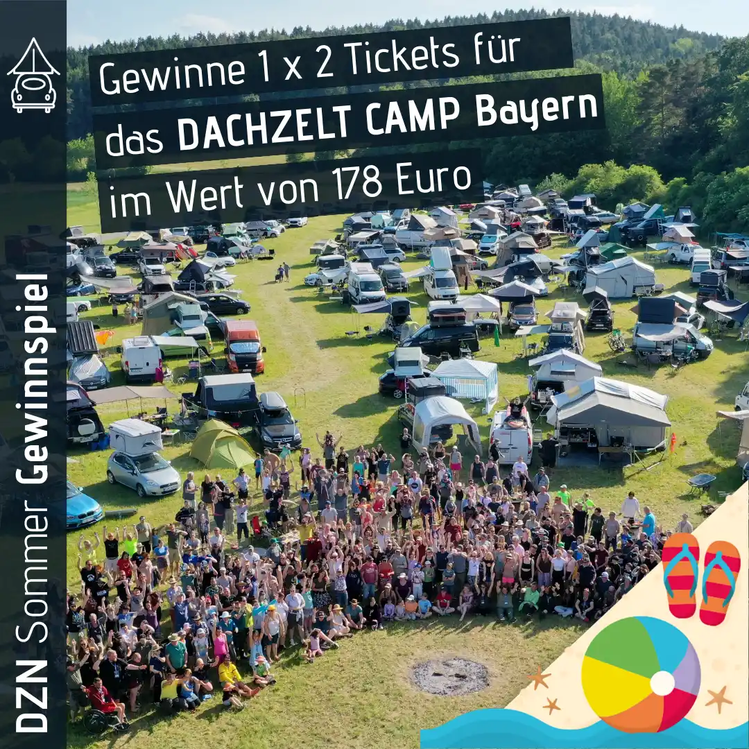 Dachzeltnomaden Sommergewinnspiel Ball 1