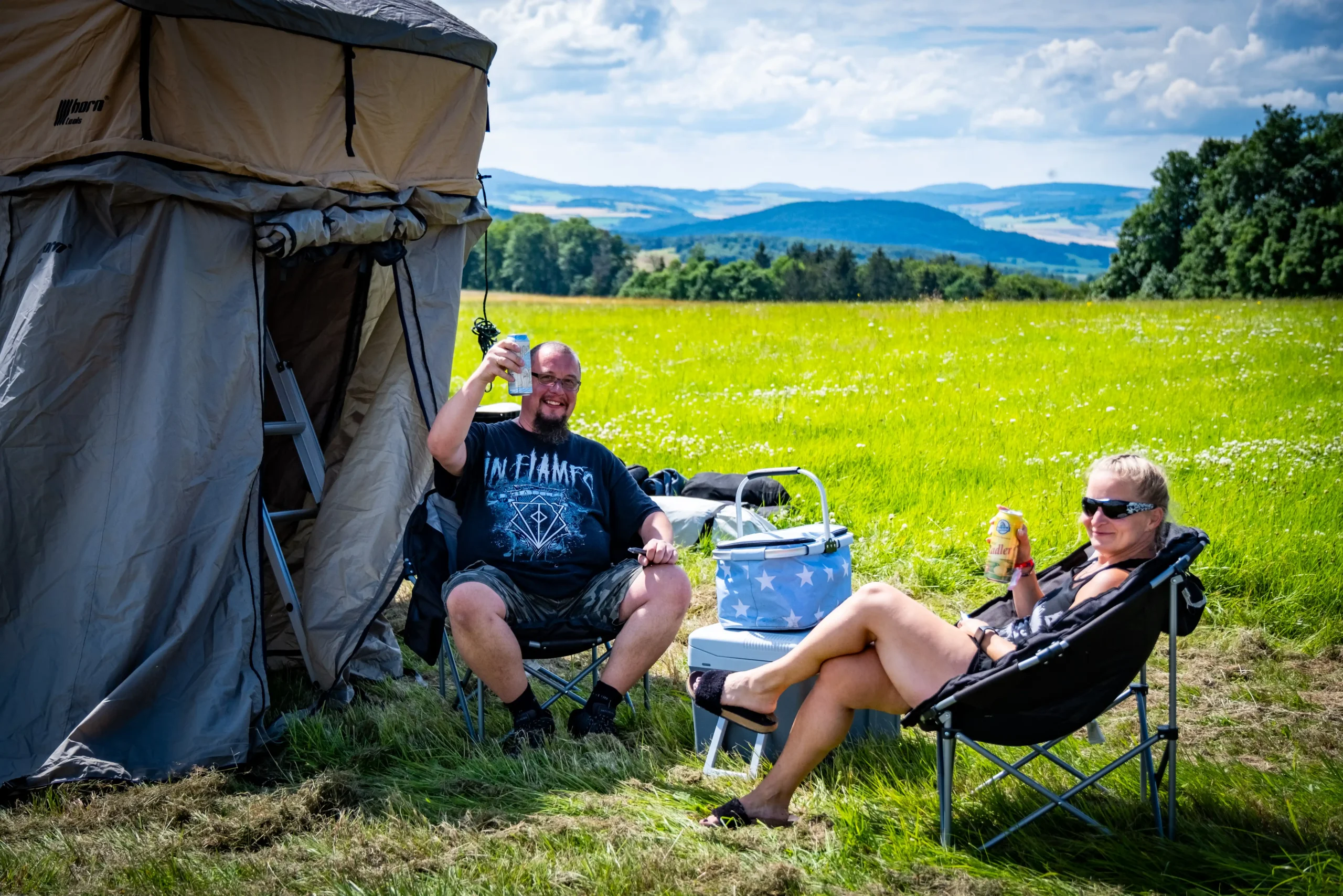 DACHZELT CAMP Thüringen Camp