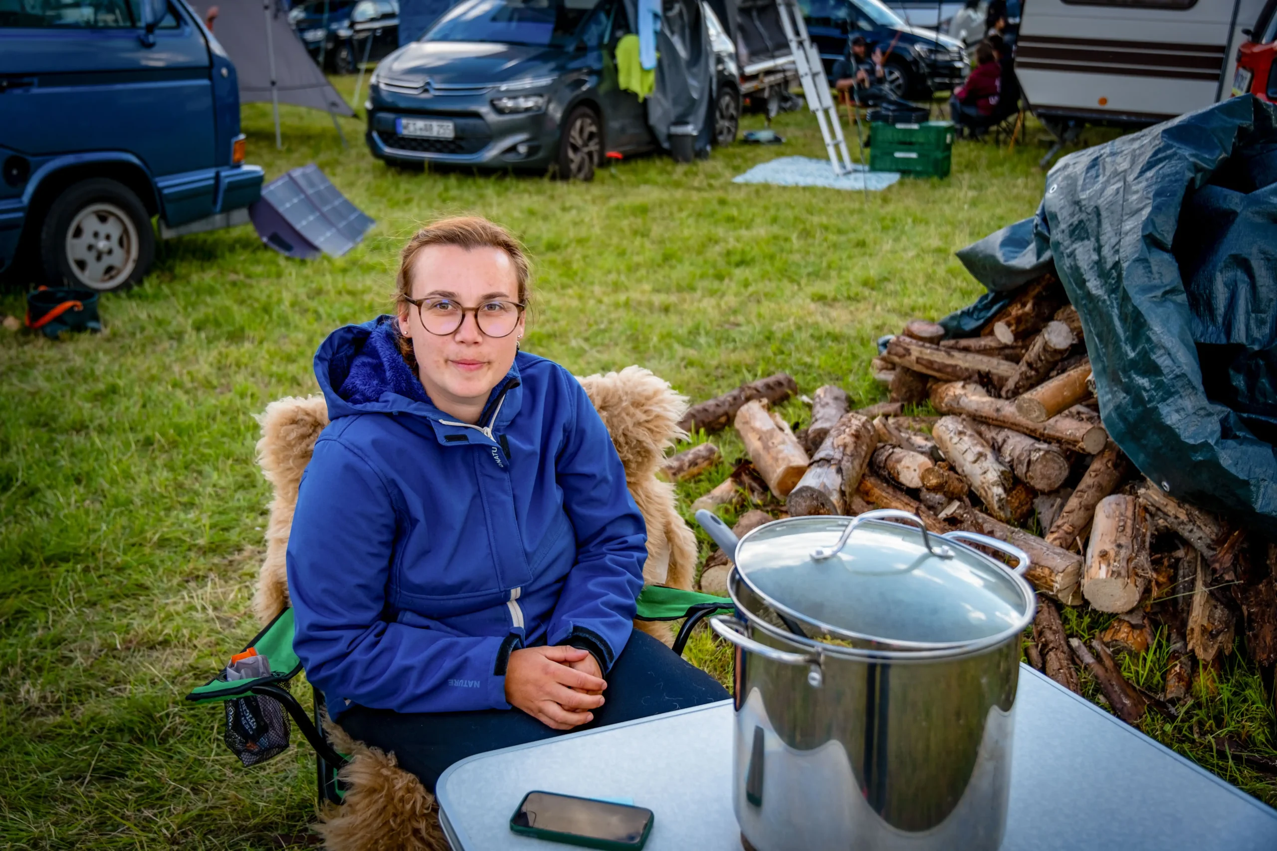 DACHZELT CAMP Thüringen Dachzeltnomaden Mahl