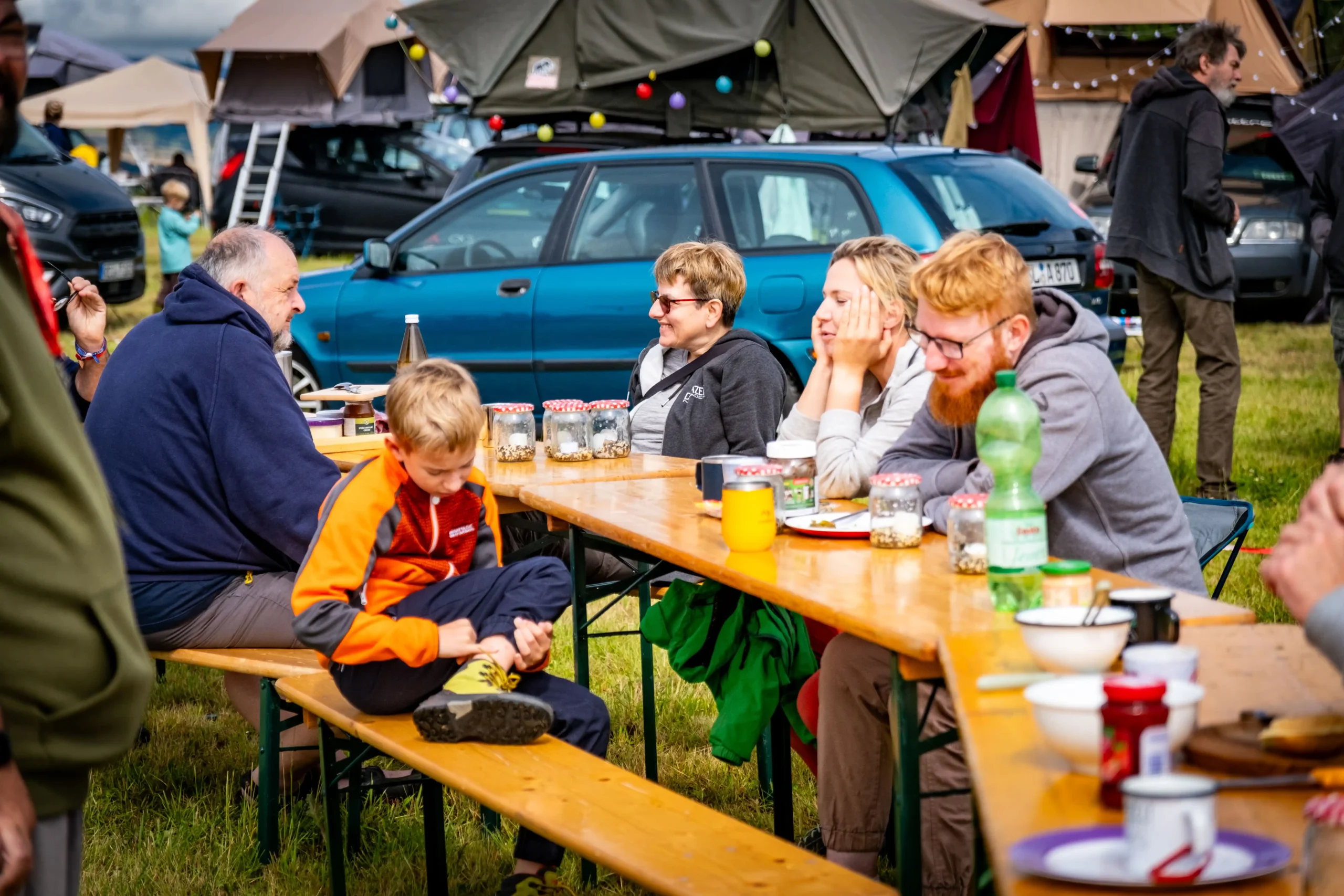 DACHZELT CAMP Thüringen Food