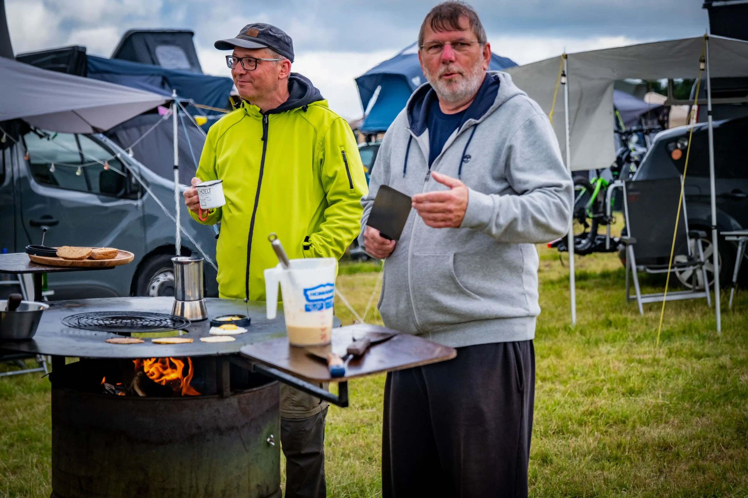 DACHZELT CAMP Thüringen Food