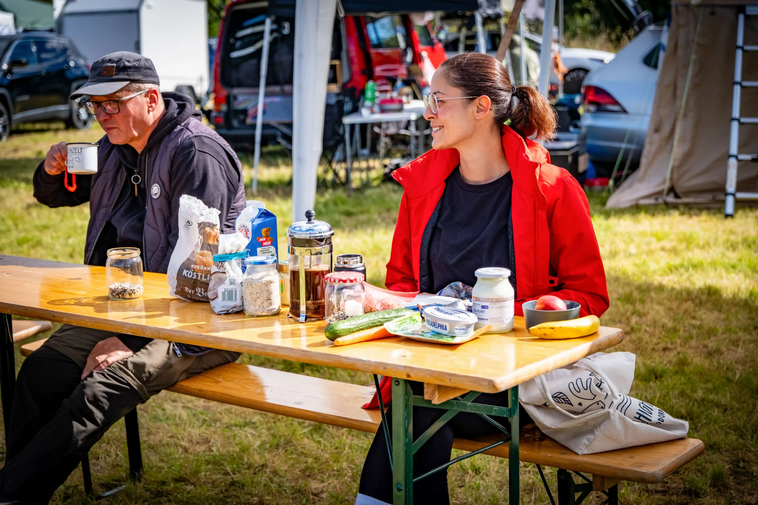 DACHZELT CAMP Thüringen Food