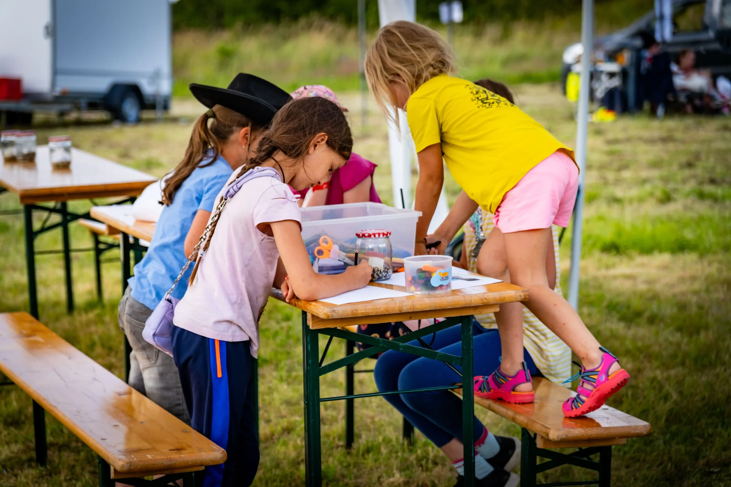 DACHZELT CAMP Thüringen Kinderabenteuerland