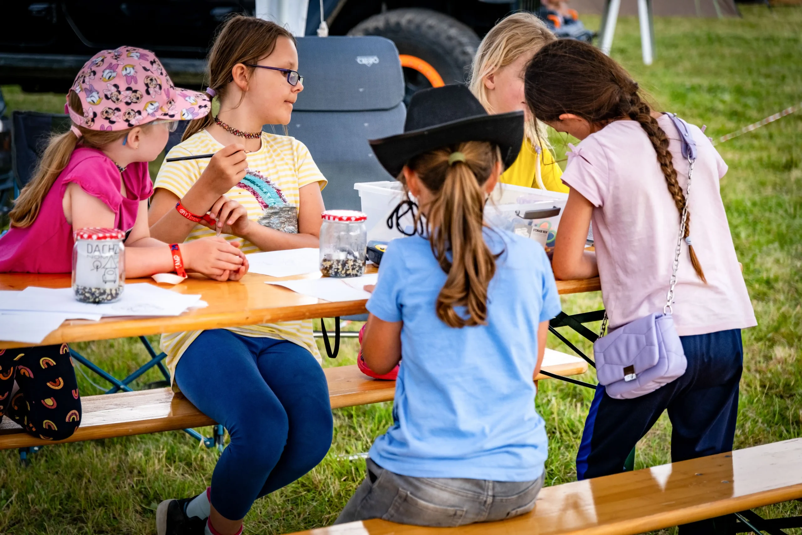 DACHZELT CAMP Thüringen Kinderabenteuerland