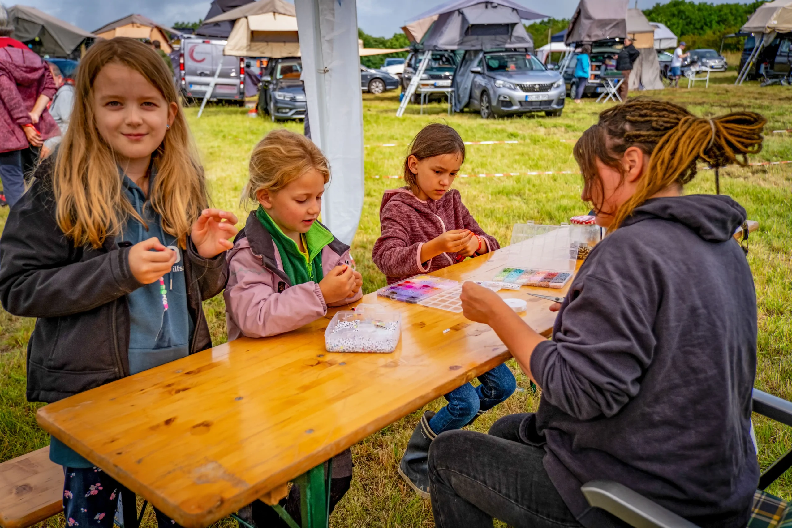 DACHZELT CAMP Thüringen Kinderabenteuerland