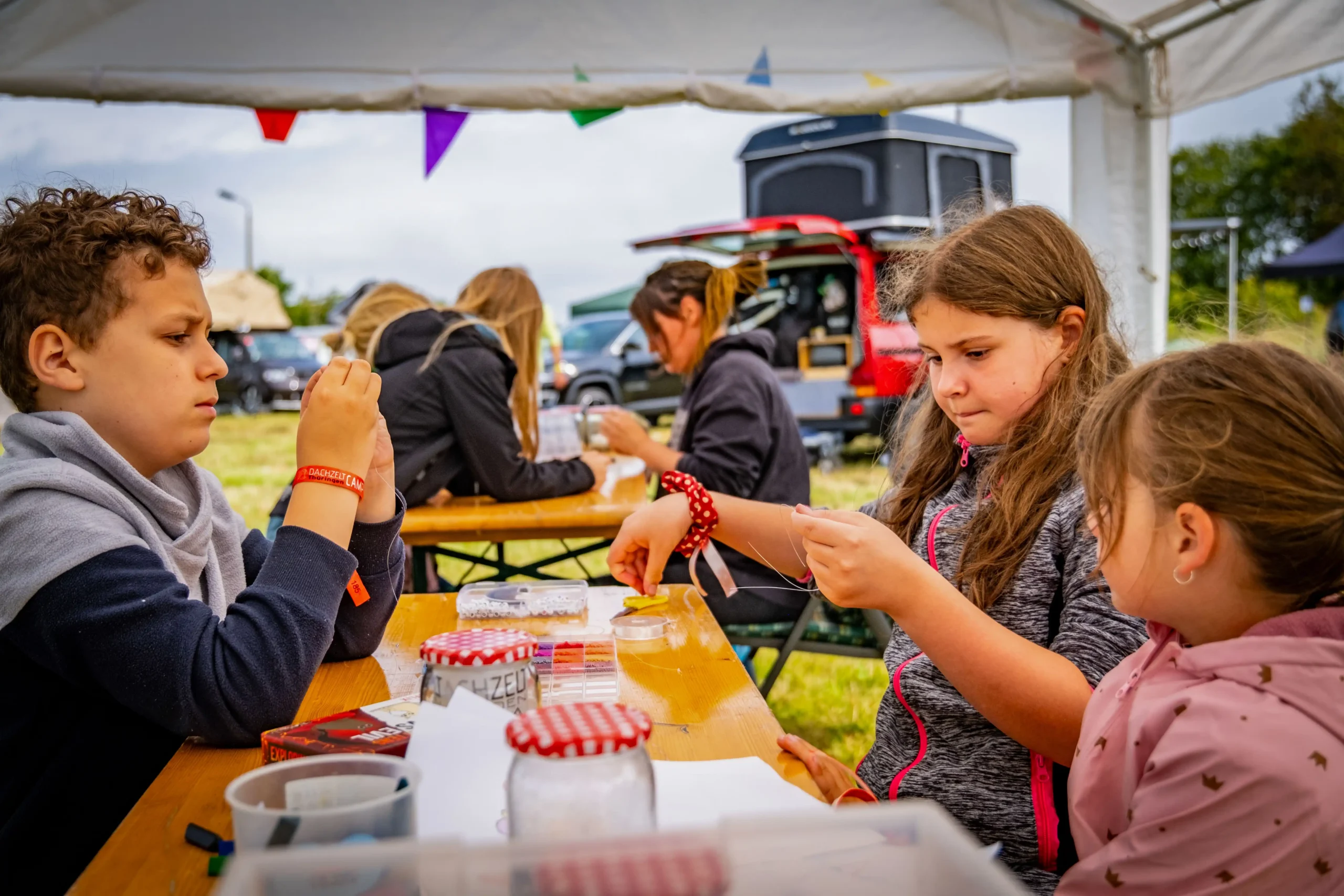 DACHZELT CAMP Thüringen Kinderabenteuerland