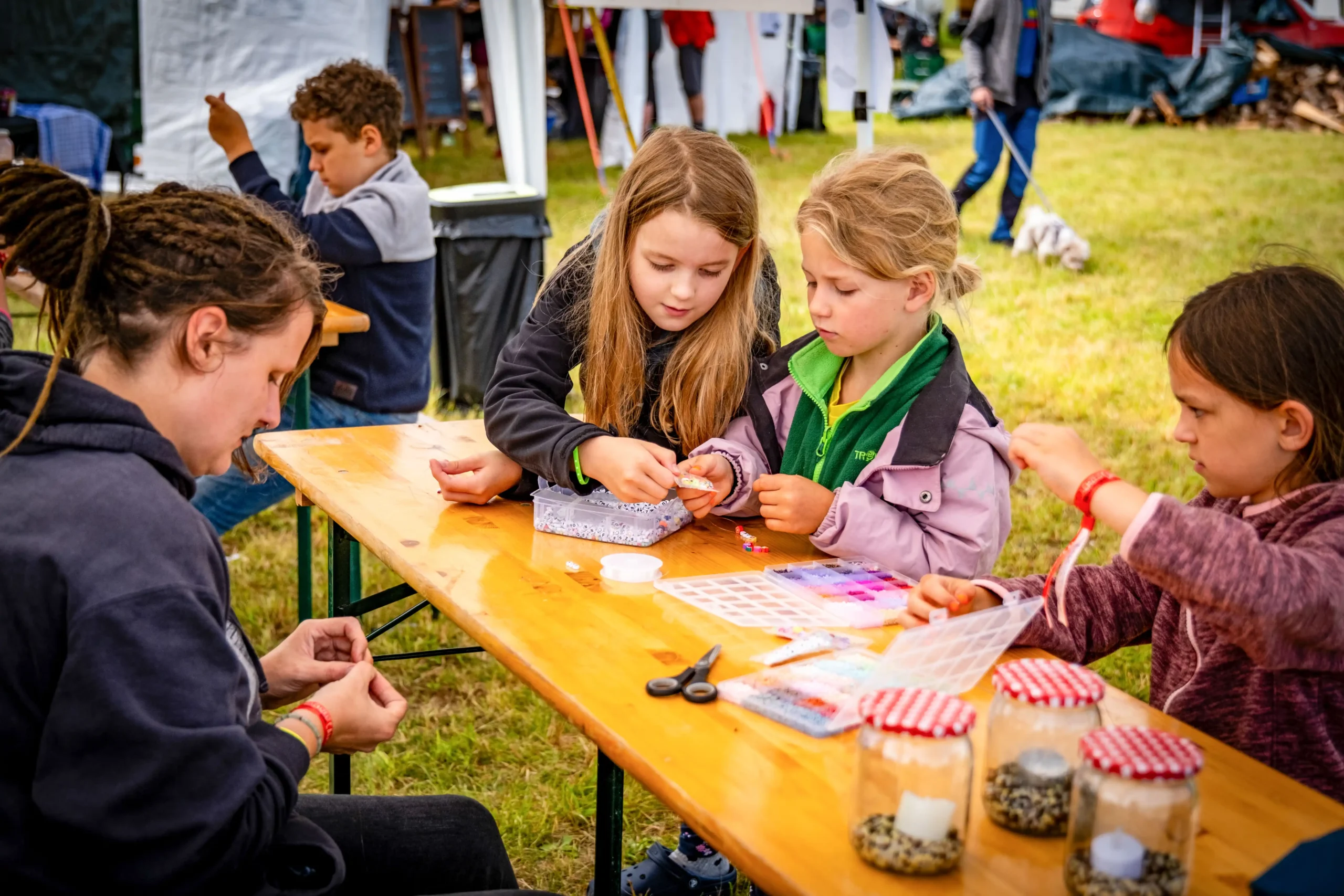 DACHZELT CAMP Thüringen Kinderabenteuerland