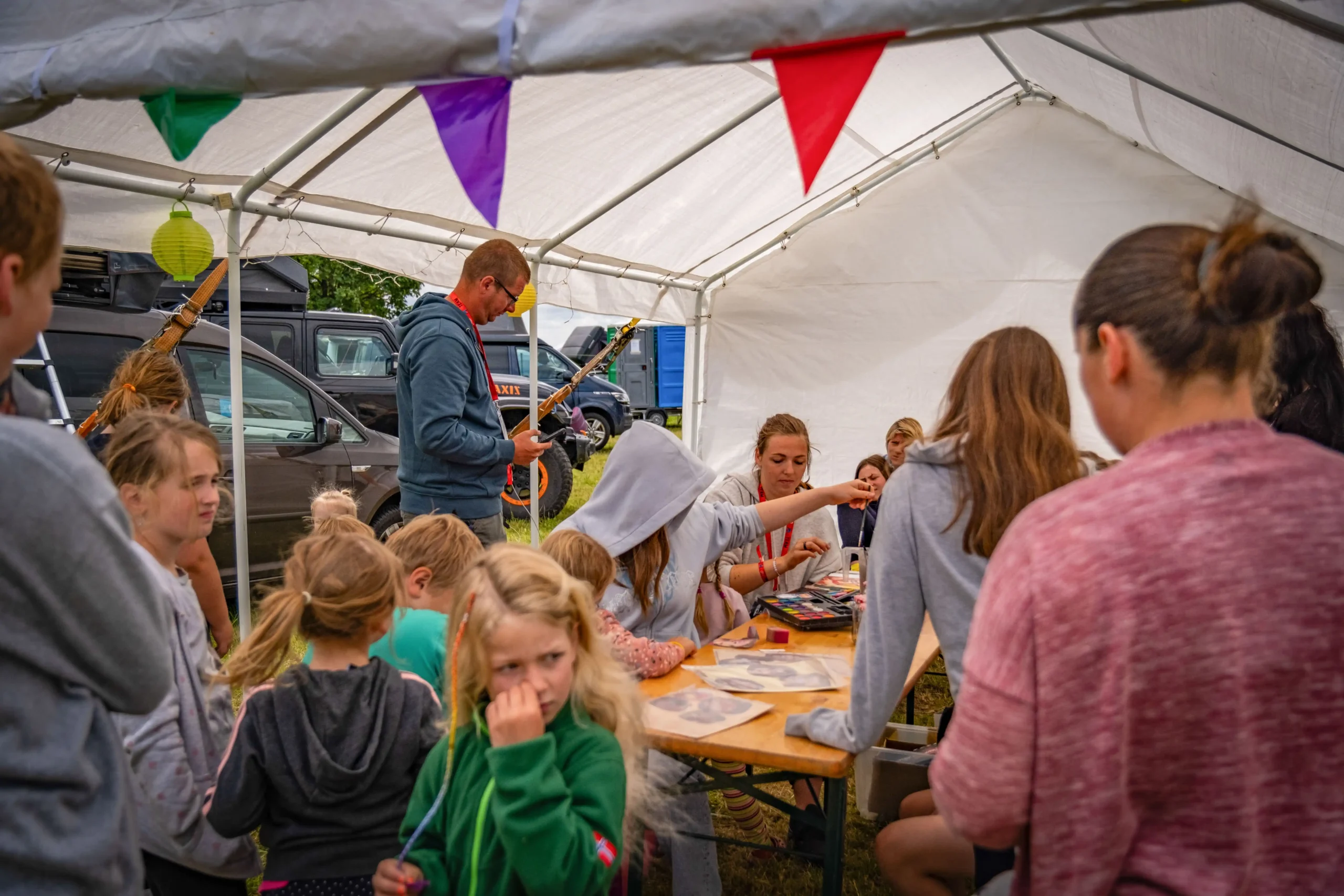 DACHZELT CAMP Thüringen Kinderabenteuerland